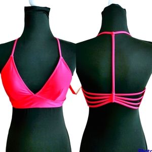 NWT Uncommon/Sense Pink Swim Top